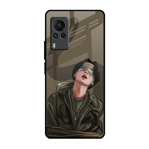 Blind Fold Glossy Case for Vivo X60 PRO