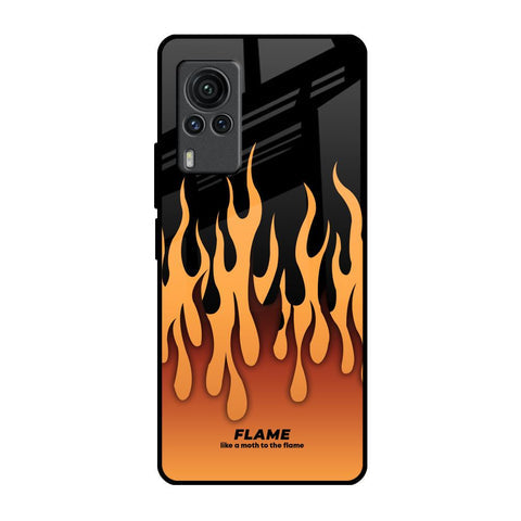 Fire Flame Glossy Case for Vivo X60 PRO