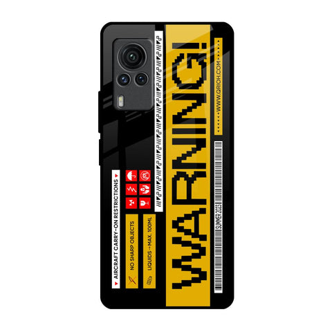 Aircraft Warning Glossy Case for Vivo X60 PRO