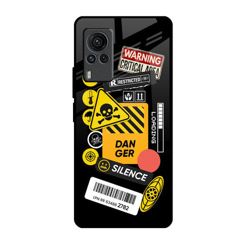 Danger Signs Glossy Case for Vivo X60 PRO
