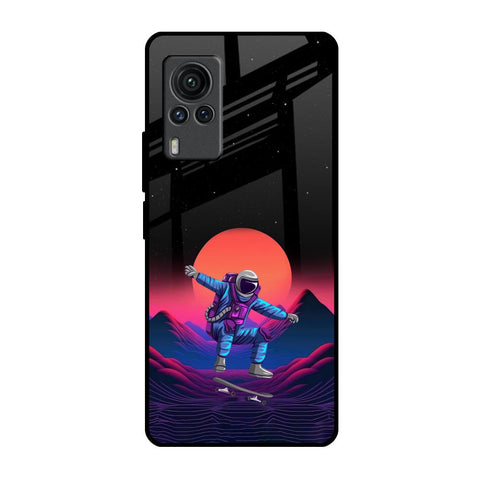 Retro Astronaut Glossy Case for Vivo X60 PRO