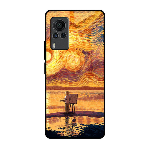 Sunset Vincent Glossy Case for Vivo X60 PRO