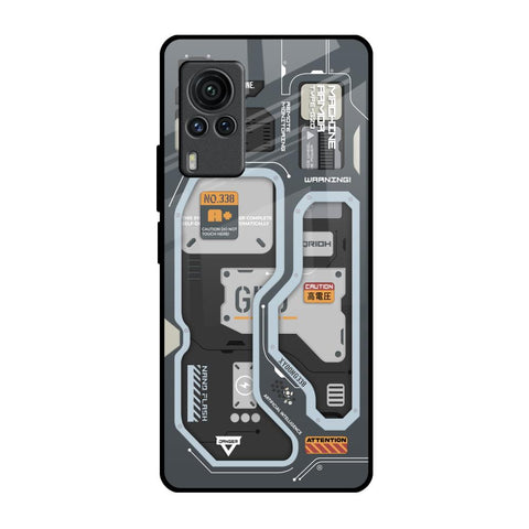 Retro Futuristic Glossy Case for Vivo X60 PRO