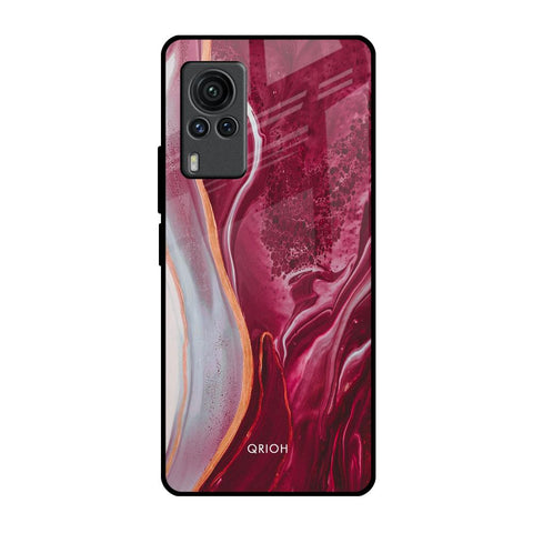 Crimson Ruby Glossy Case for Vivo X60 PRO
