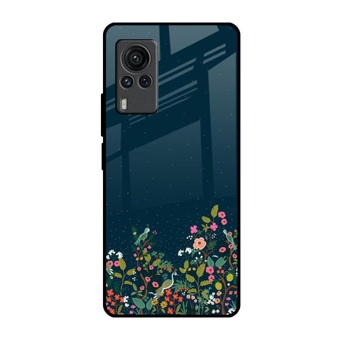 Small Garden Glossy Case For Vivo X60 PRO
