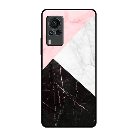 Marble Collage Art Glossy Case For Vivo X60 PRO