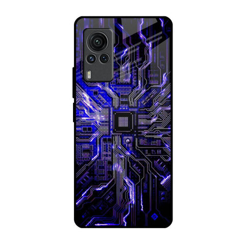 Techno Color Pattern Glossy Case For Vivo X60 PRO