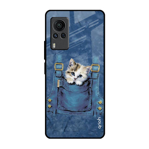 Kitty In Pocket Glossy Case For Vivo X60 PRO