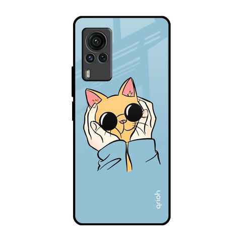 Adorable Cute Kitty Glossy Case For Vivo X60 PRO