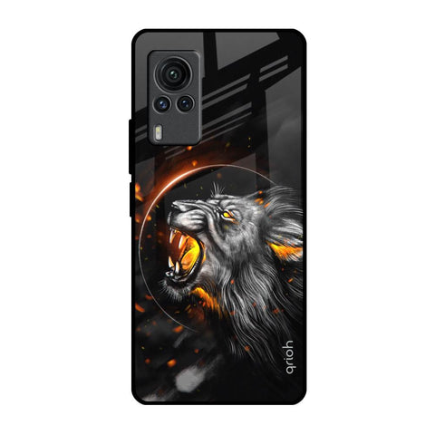 Aggressive Lion Glossy Case for Vivo X60 PRO