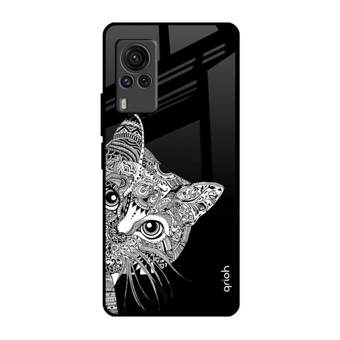 Kitten Mandala Glossy Case for Vivo X60 PRO