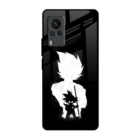 Monochrome Goku Glossy Case for Vivo X60 PRO