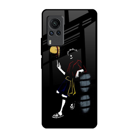 Luffy Line Art Glossy Case for Vivo X60 PRO