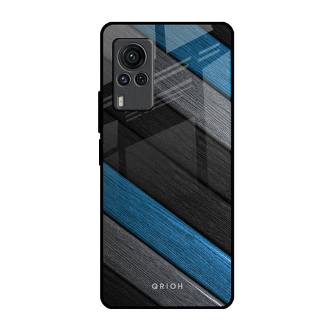 Multicolor Wooden Effect Glossy Case for Vivo X60 PRO