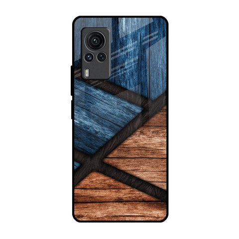 Wooden Tiles Glossy Case for Vivo X60 PRO