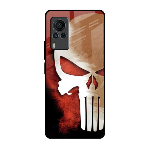 Red Skull Glossy Case for Vivo X60 PRO