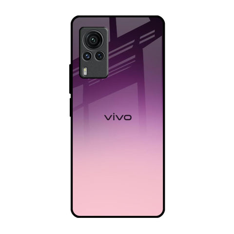 Purple Gradient Glossy case for Vivo X60 PRO