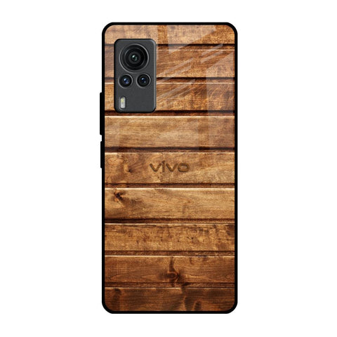 Wooden Planks Glossy Case for Vivo X60 PRO