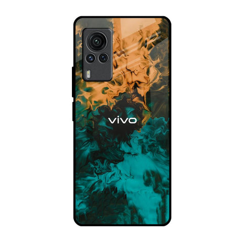 Watercolor Wave Glossy Case for Vivo X60 PRO