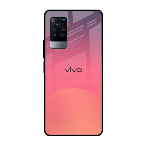Sunset Orange Glossy Case for Vivo X60 Pro
