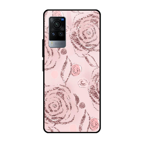 Shimmer Roses Glossy case for Vivo X60 Pro