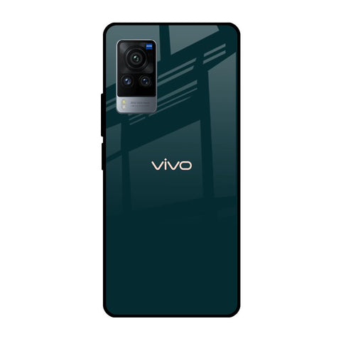 Hunter Green Glossy Case For Vivo X60 Pro