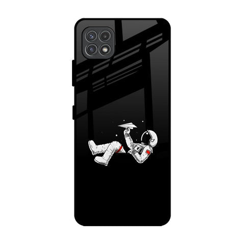 Space Traveller Glossy Case for Samsung Galaxy A22 5G