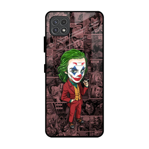 Joker Cartoon Glossy Case for Samsung Galaxy A22 5G