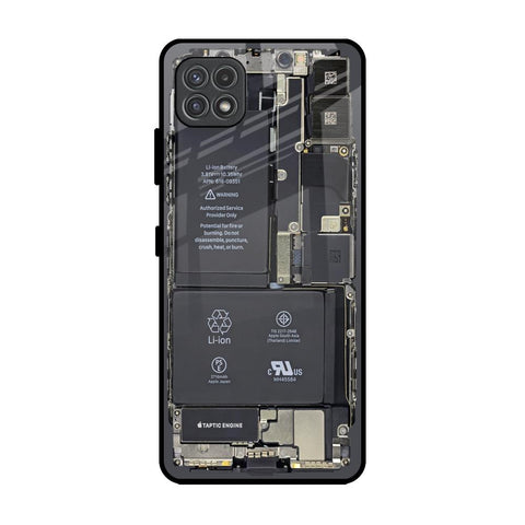 Skeleton Inside Glossy Case for Samsung Galaxy A22 5G
