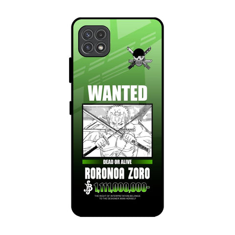 Zoro Wanted Glossy Case for Samsung Galaxy A22 5G