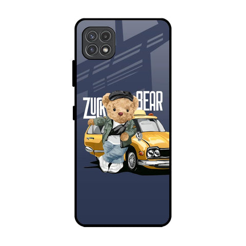Adventurous Bear Glossy Case for Samsung Galaxy A22 5G