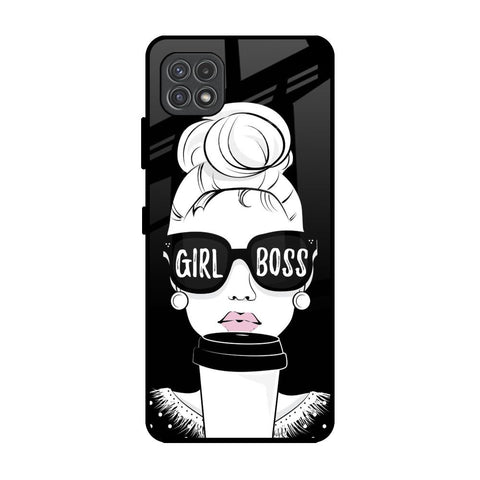 Girl Boss Glossy Case For Samsung Galaxy A22 5G