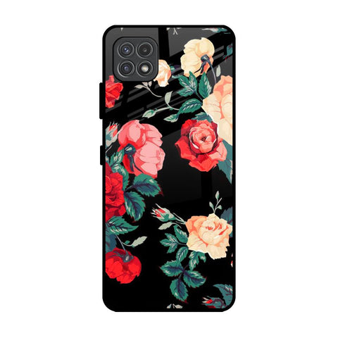 Floral Bunch Glossy Case For Samsung Galaxy A22 5G