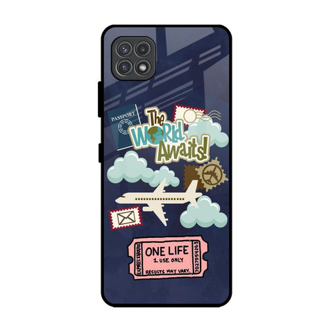 Tour The World Glossy Case For Samsung Galaxy A22 5G