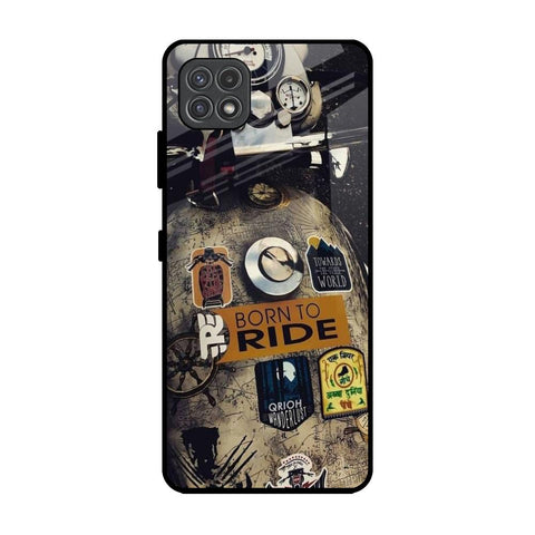Ride Mode On Glossy Case for Samsung Galaxy A22 5G