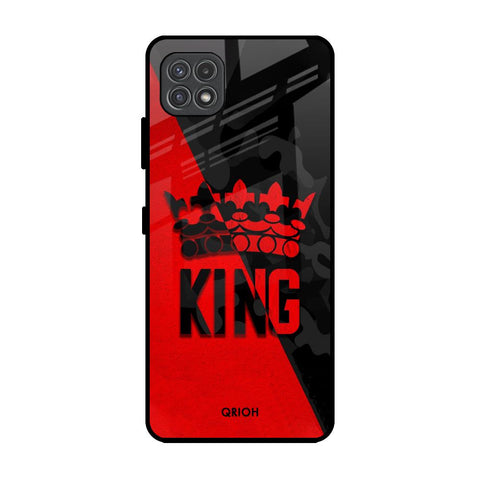 I Am A King Glossy Case for Samsung Galaxy A22 5G