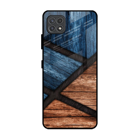 Wooden Tiles Glossy Case for Samsung Galaxy A22 5G