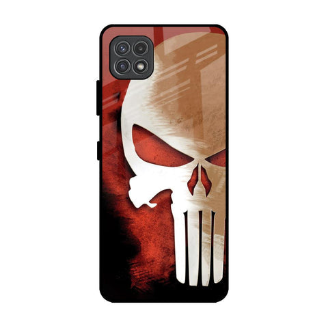 Red Skull Glossy Case for Samsung Galaxy A22 5G