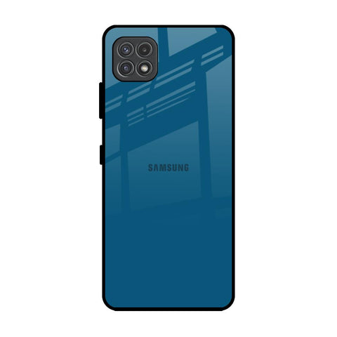 Cobalt Blue Glossy Case for Samsung Galaxy A22 5G