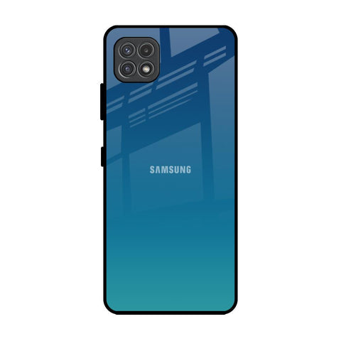 Celestial Blue Glossy Case For Samsung Galaxy A22 5G