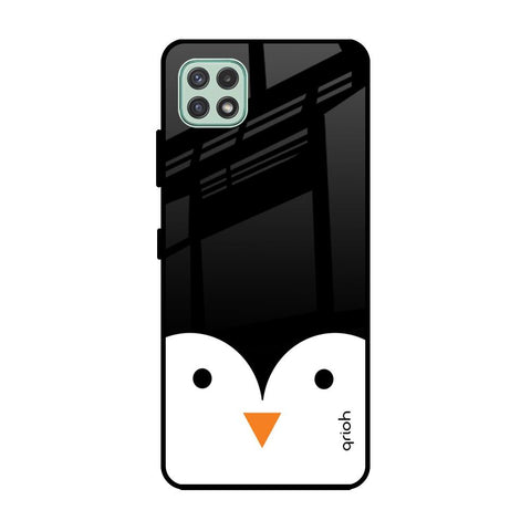 Cute Penguin Glossy Case for Samsung Galaxy A22 5G