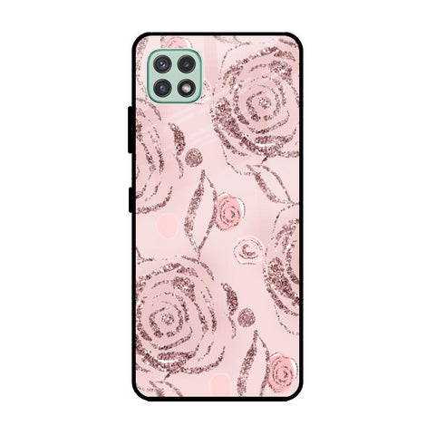 Shimmer Roses Glossy case for Samsung Galaxy A22 5G