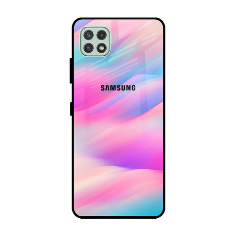 Colorful Waves Glossy case for Samsung Galaxy A22 5G