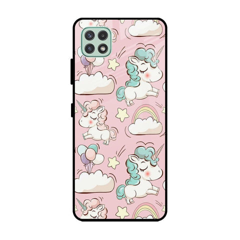 Balloon Unicorn Glossy case for Samsung Galaxy A22 5G