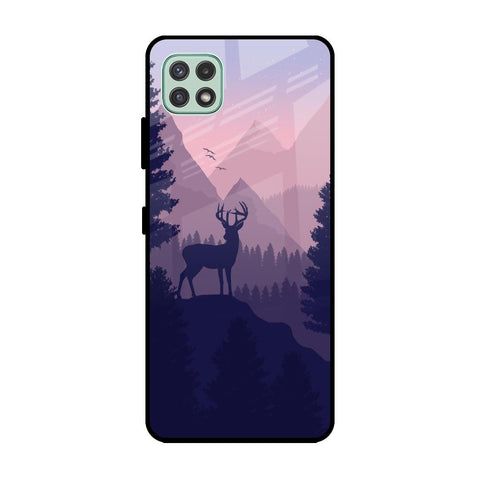 Deer In Night Glossy Case For Samsung Galaxy A22 5G