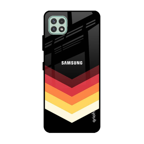 Abstract Arrow Pattern Glossy Case For Samsung Galaxy A22 5G