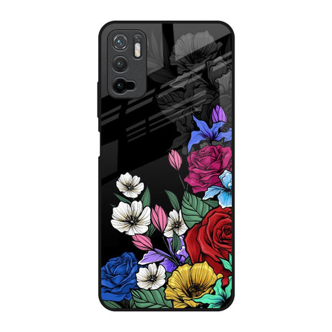Rose Flower Bunch Art Glossy Case for Redmi Note 10T 5G