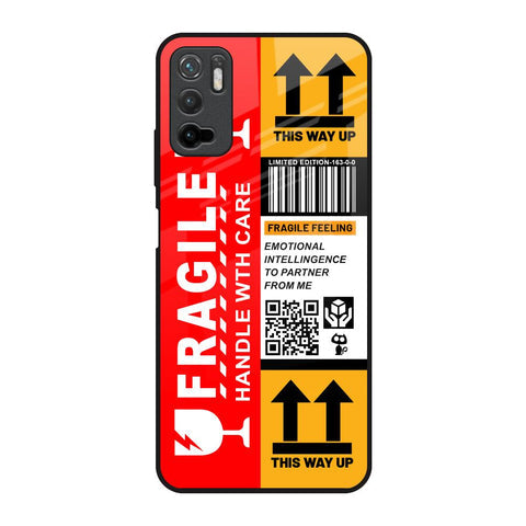 Handle With Care Glossy Case for Redmi Note 10T 5G