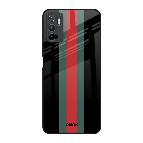 Vertical Stripes Glossy Case for Redmi Note 10T 5G
