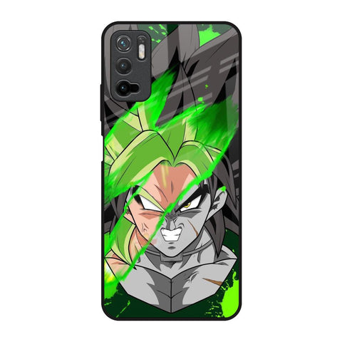 Anime Green Splash Glossy Case for Redmi Note 10T 5G